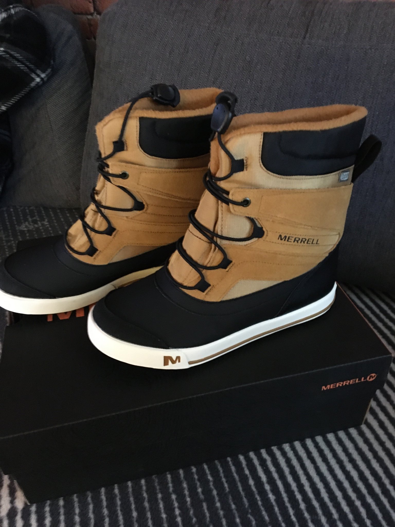 Vinterkängor Merrell M Snow Crush WTRPF Boys vinter kängor Vinterkängor Merrell M Snow Crush WTRPF Boys vinter kängor