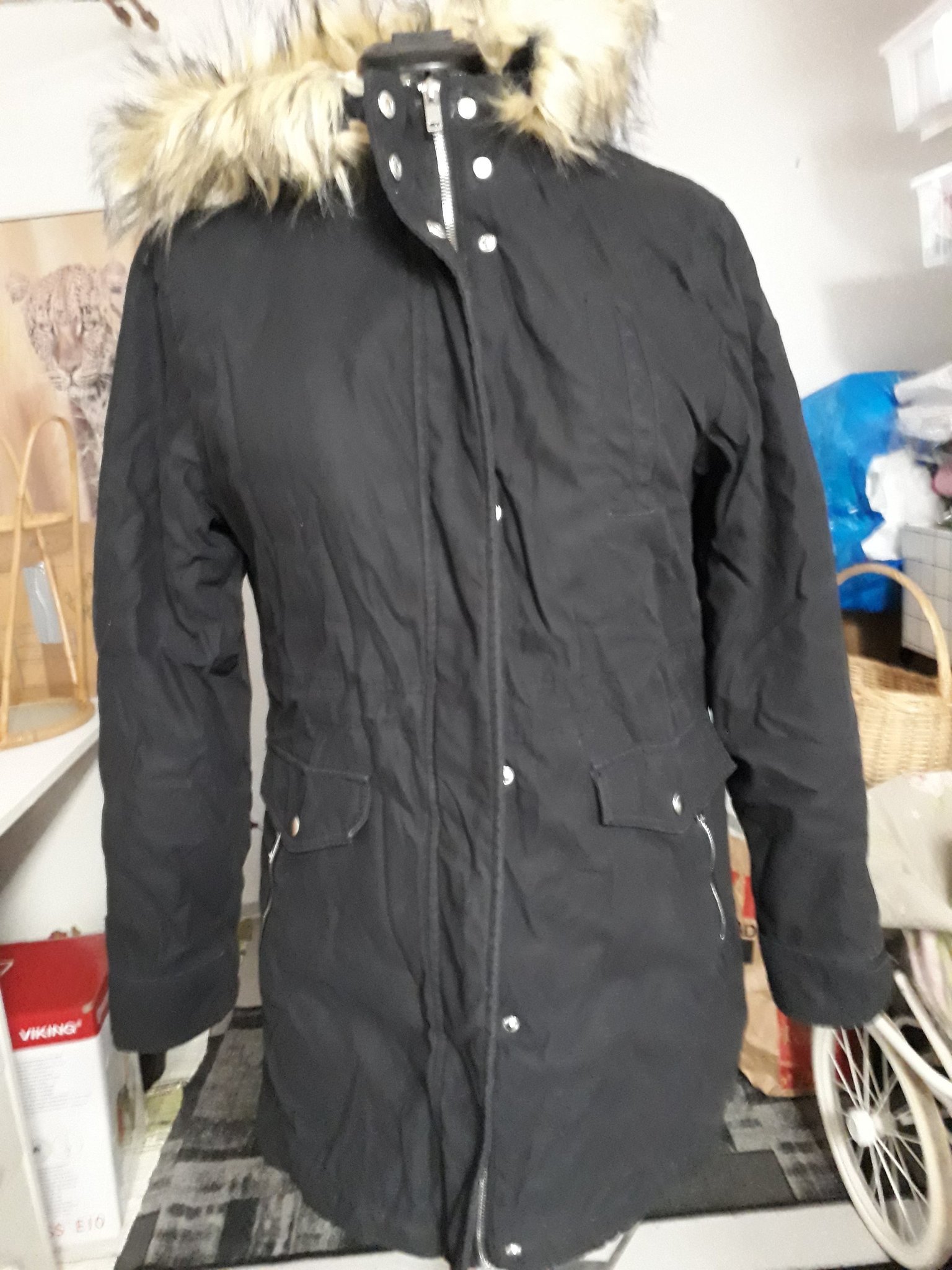 cervina down jacket black