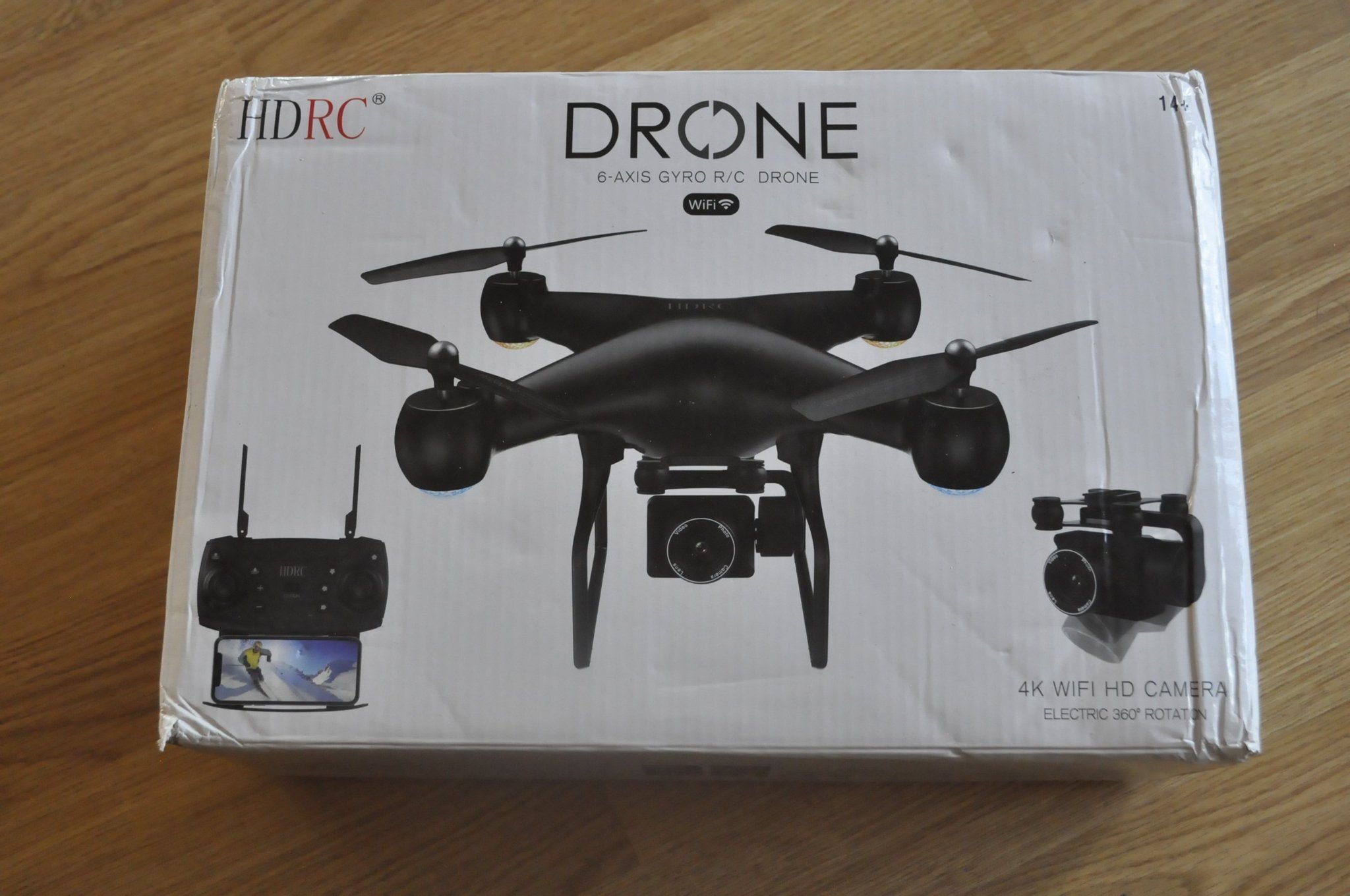 Hdrc drone 2024 6 axis gyro