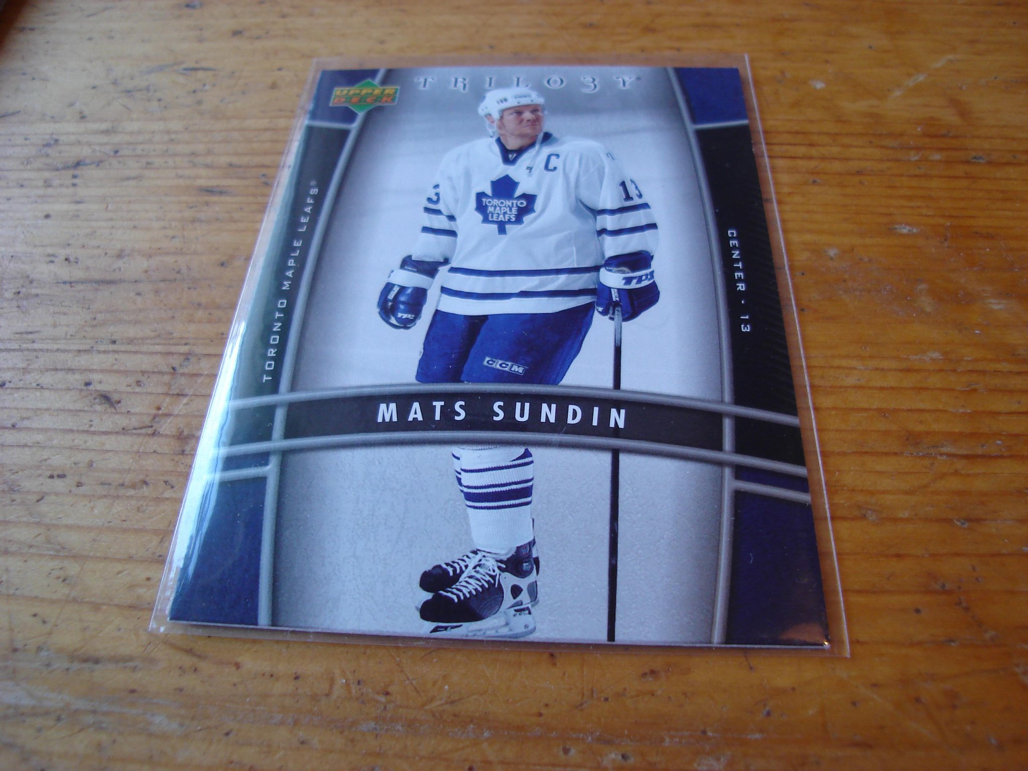 0607 Upper Deck Trilogy Mats Sundin 91 Toront.. Köp på Tradera