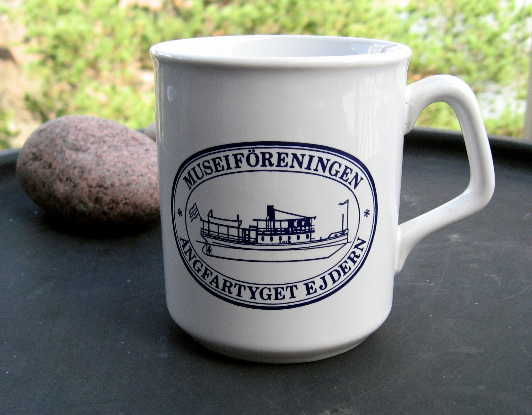 Mugg kaffemugg Museiföreningen Ångfartyget Ejdern