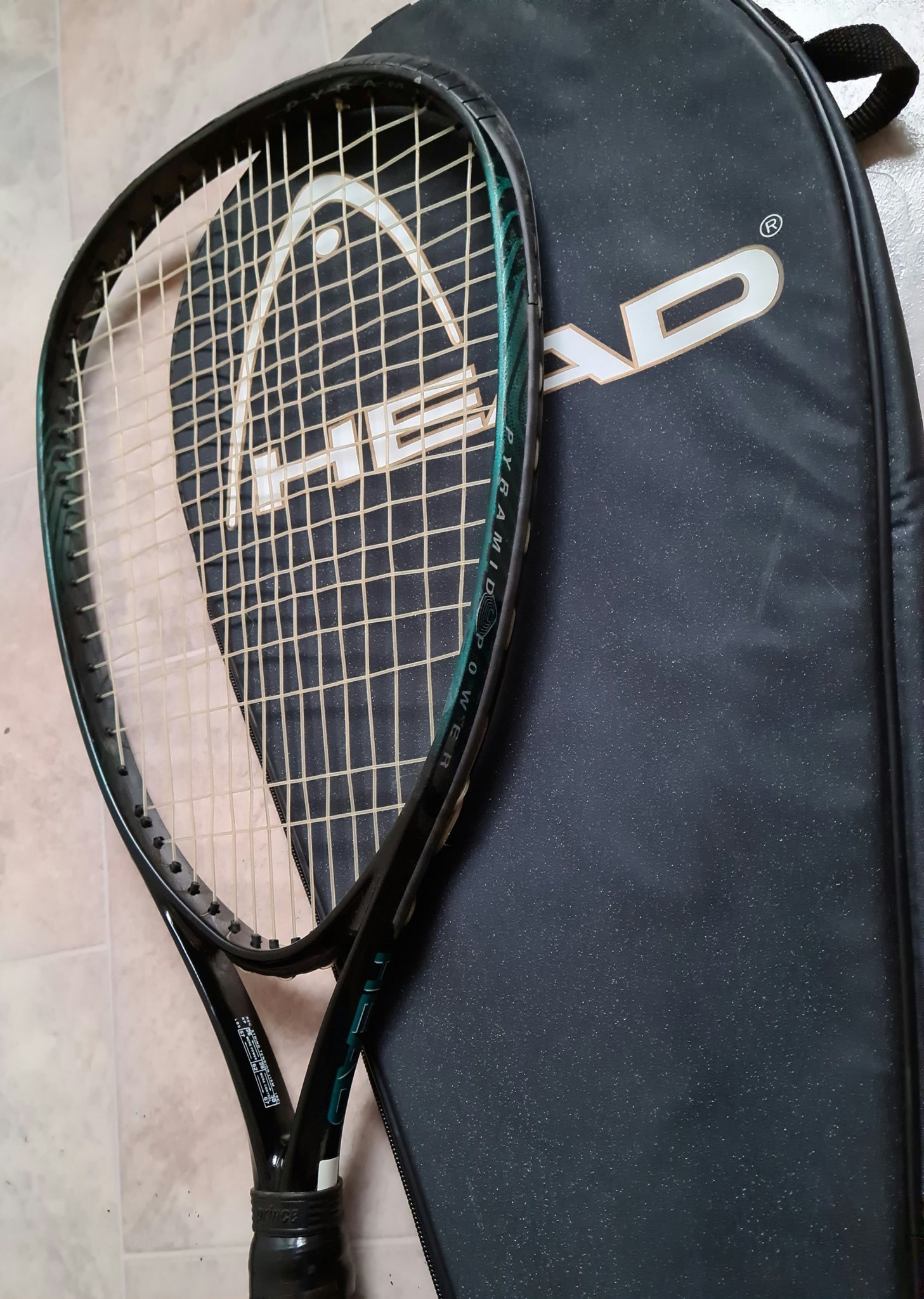 SQUASH RACKET " HEAD PYRAMID POWER" ULTRA LIGHT.. Köp på Tradera