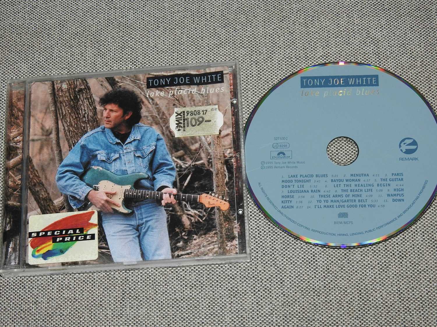 トニー・ジョー・ホワイト Lake Placid Blues CD Lake Placid Blues | Tony Joe White