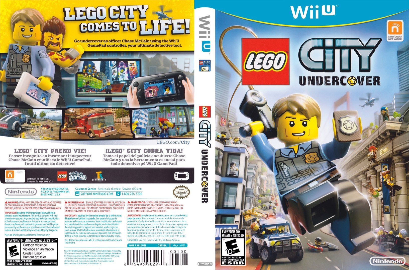 LEGO City Undercover / Wii U (350329432) ᐈ Köp på Tradera