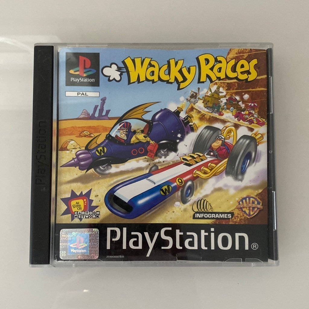 Les fous du volant playstation 1 ps1 occasion - Retro Game Place