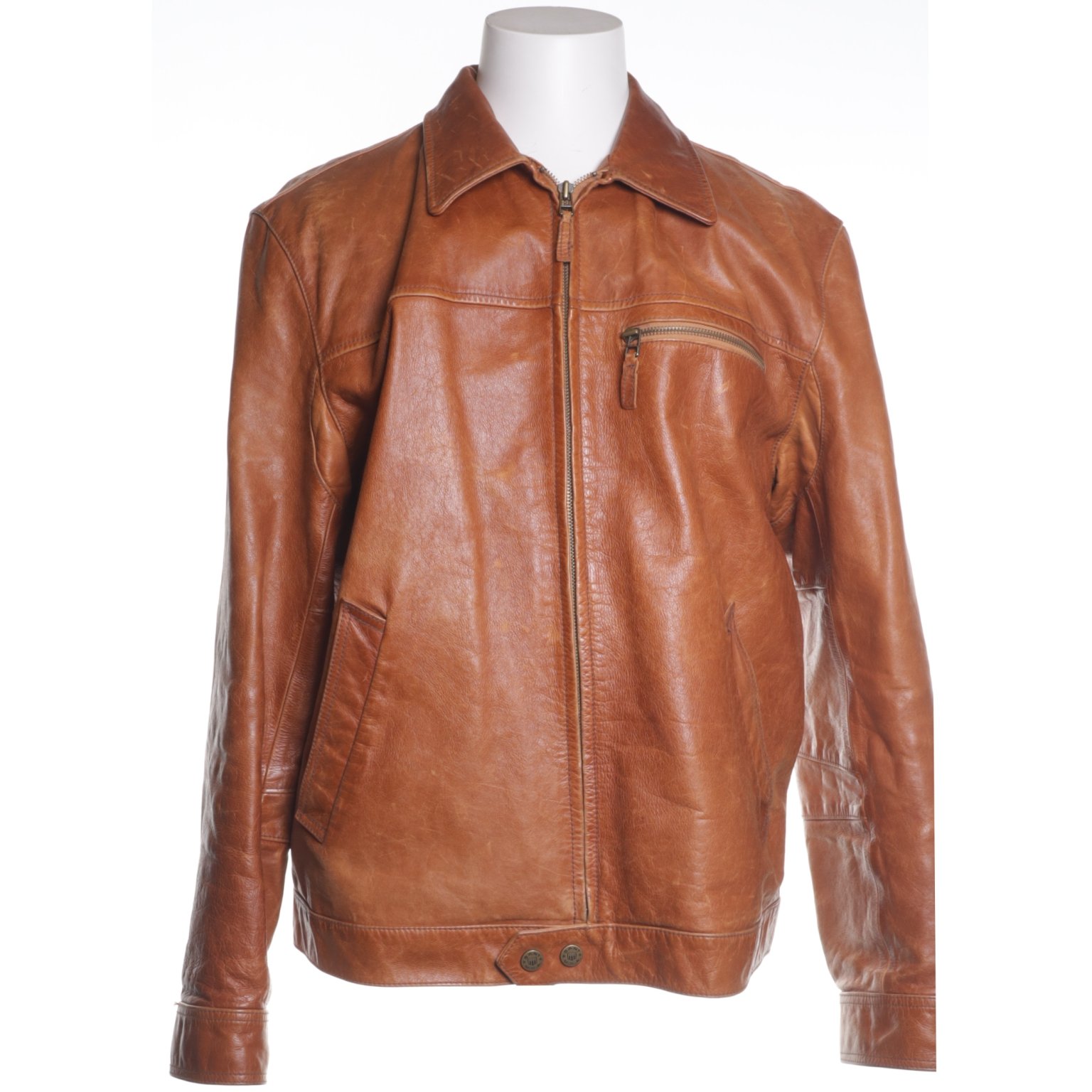 GANT, Skinnjacka, Strl: XL, Brun, Skinn (409516358) ᐈ GANT, Skinnjacka, Strl: XL, Brun, Skinn (409516358) ᐈ