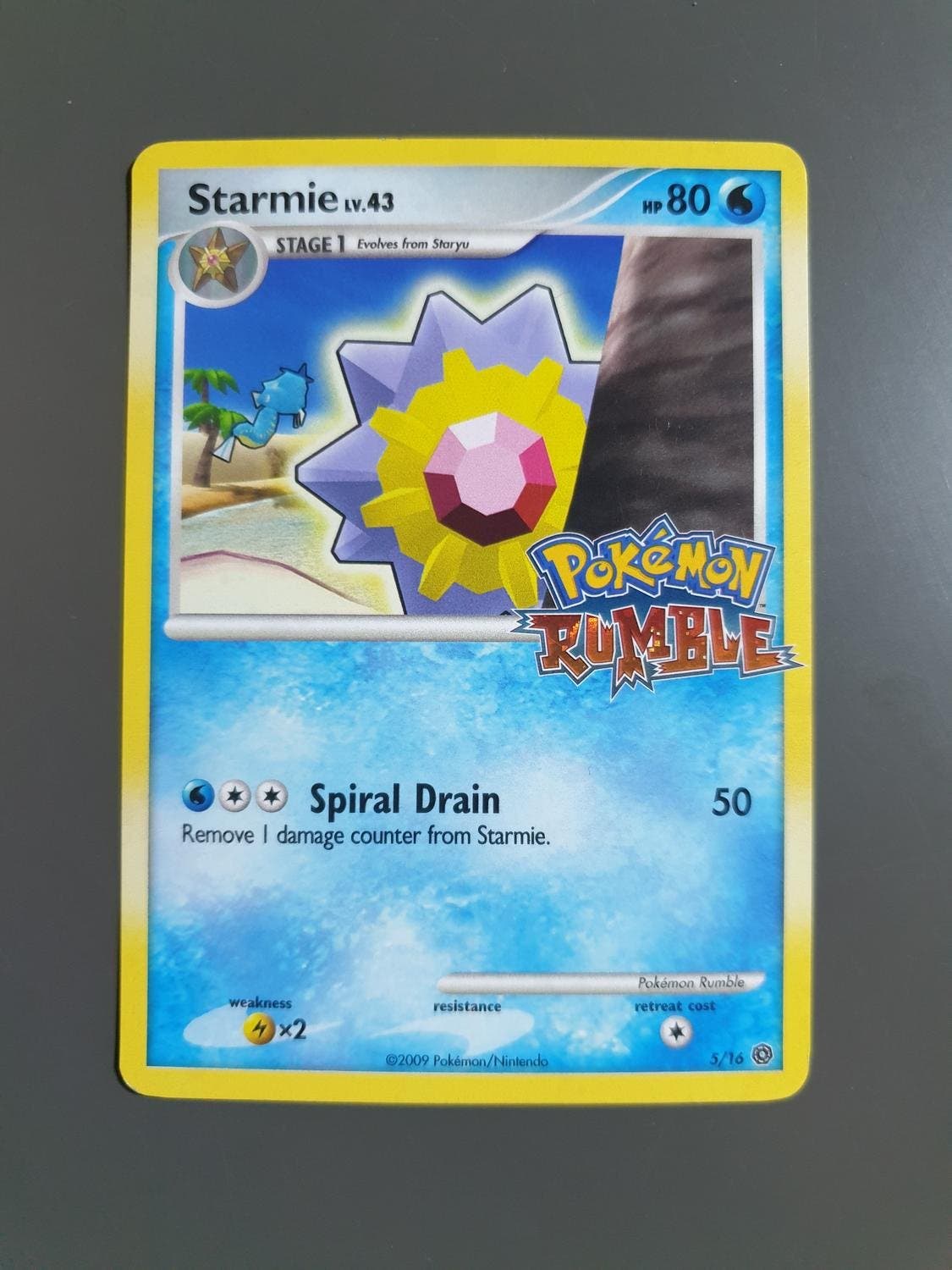 PSA 8 Pokemon Rumble Starmie - www.h2scan.com
