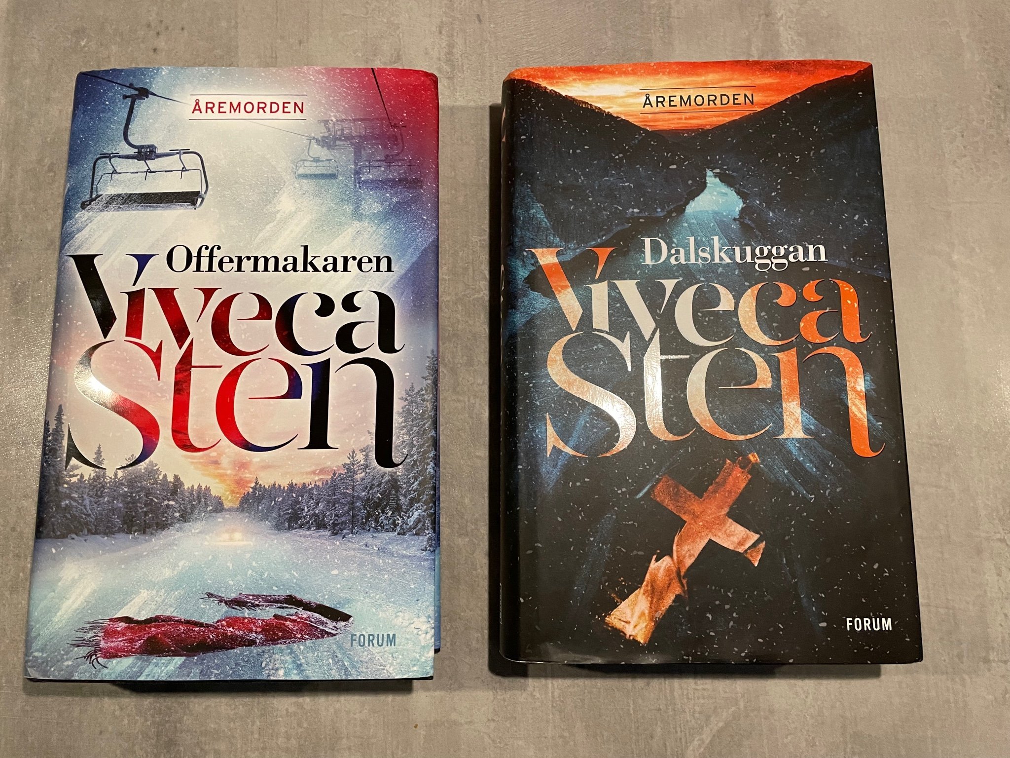 Viveca Sten ~ Åremorden Del 1 & 2. Offermakaren.. | Köp på Tradera