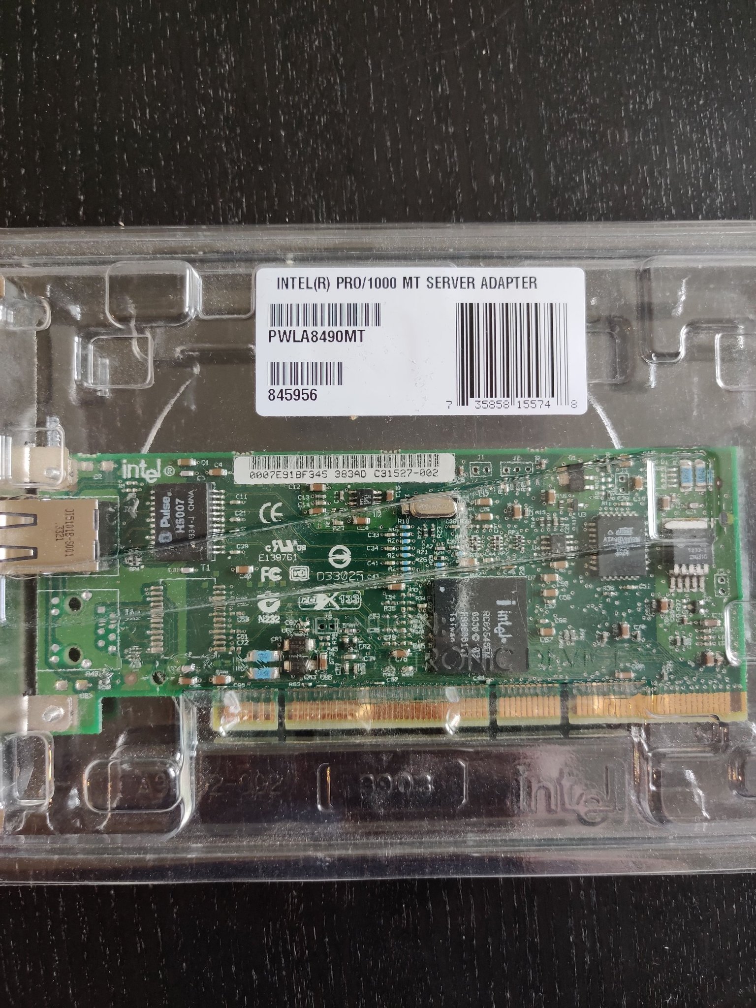 Intel ® PWLA 8490 MT PRO 1000MT Scheda di rete