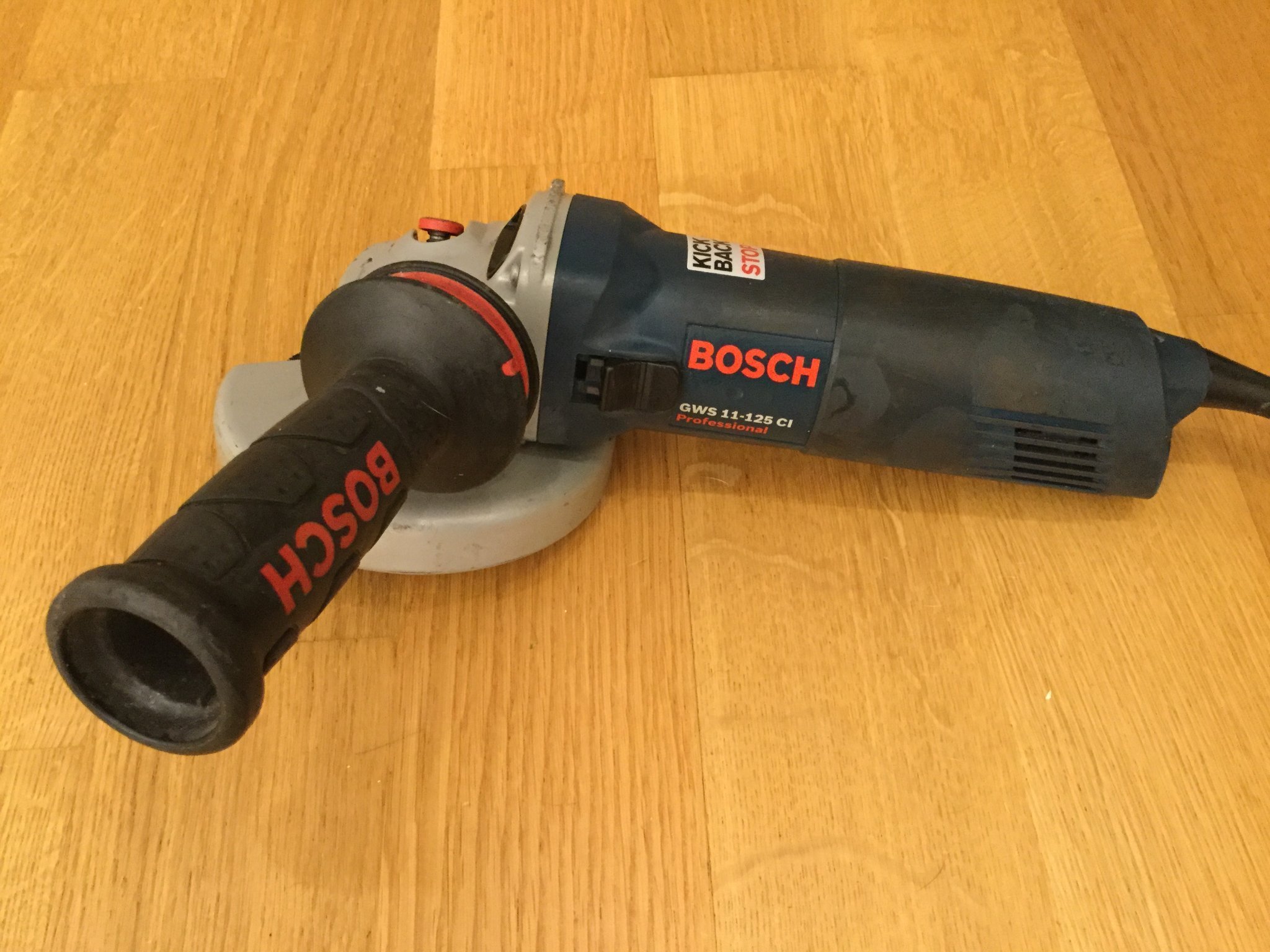 Bosch GWS 11-125 CI Vinkelslip (348757536) ᐈ Köp på Tradera