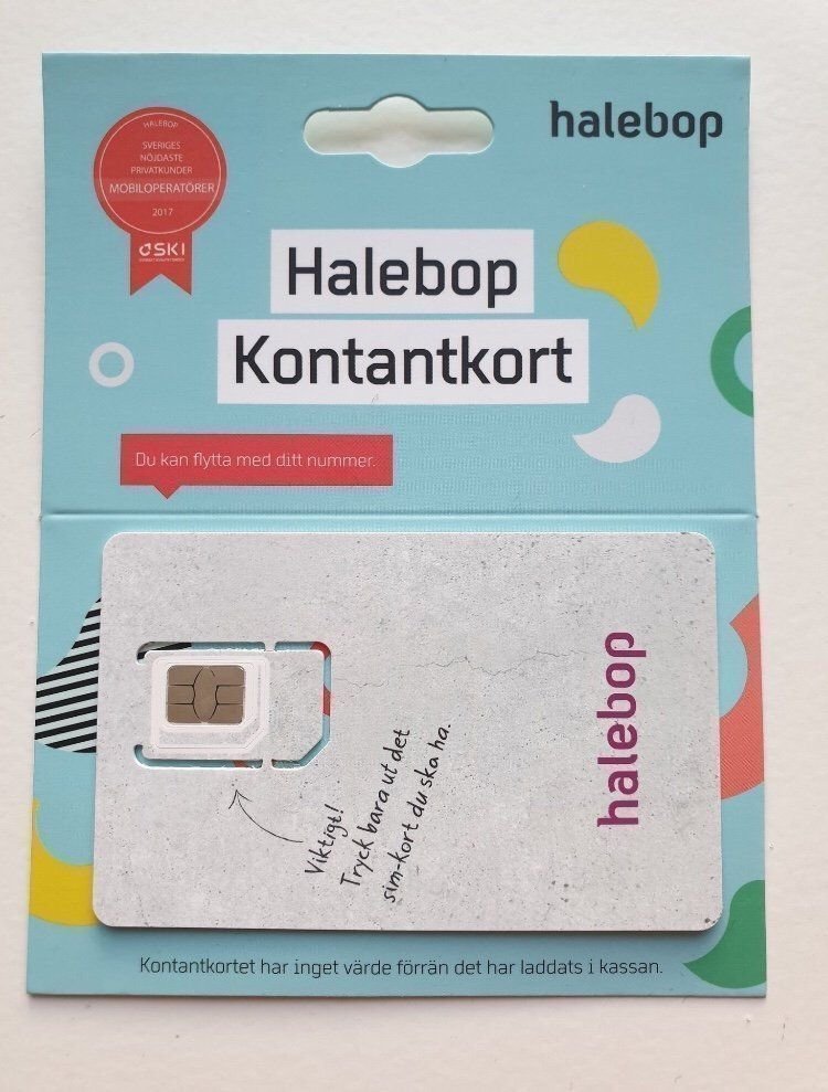 Byta Från Telia Till Halebop Kontantkort