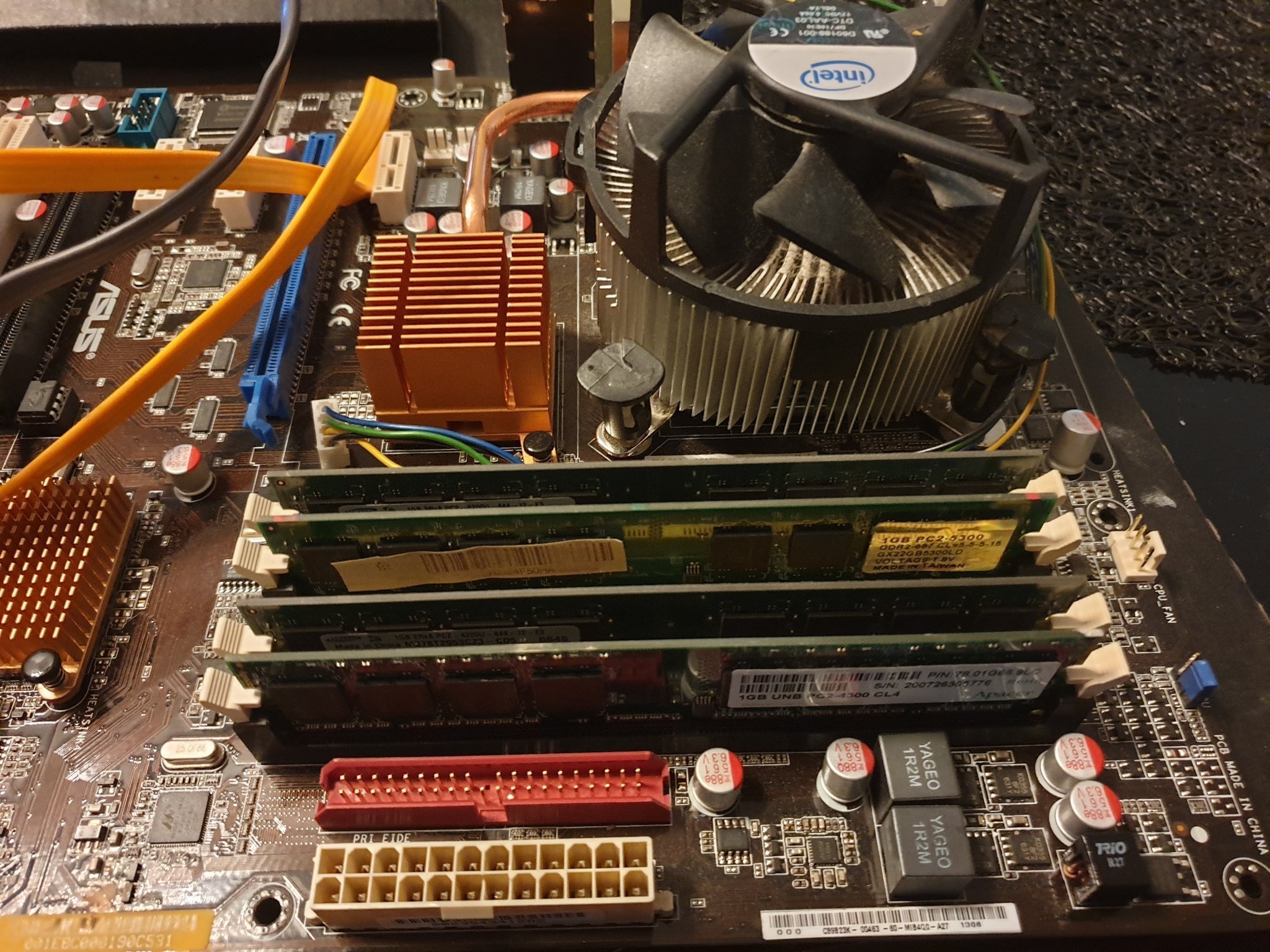 ASUS moderkort med processor fläkt ASUS P5Q PRO (419544351) ᐈ Köp på