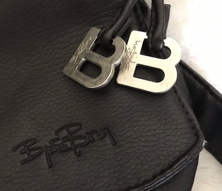 Björn Borg märkes handväska mörkbrun skinn me.. (345667221 Björn Borg märkes handväska mörkbrun skinn me.. (345667221