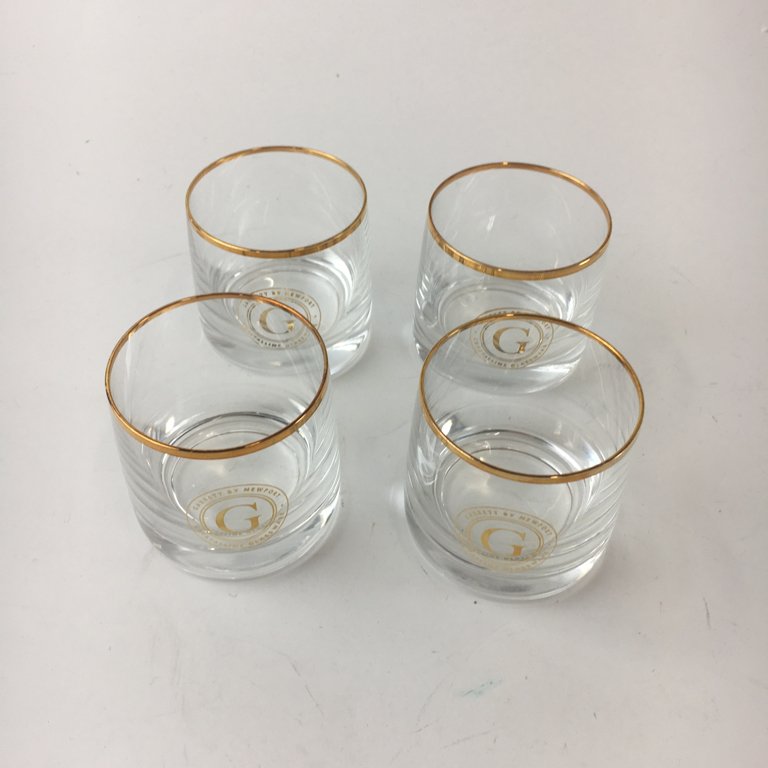 Newport, Dricksglas, Strl: 14cl, Garrett tumbler glas, Guldfärgad
