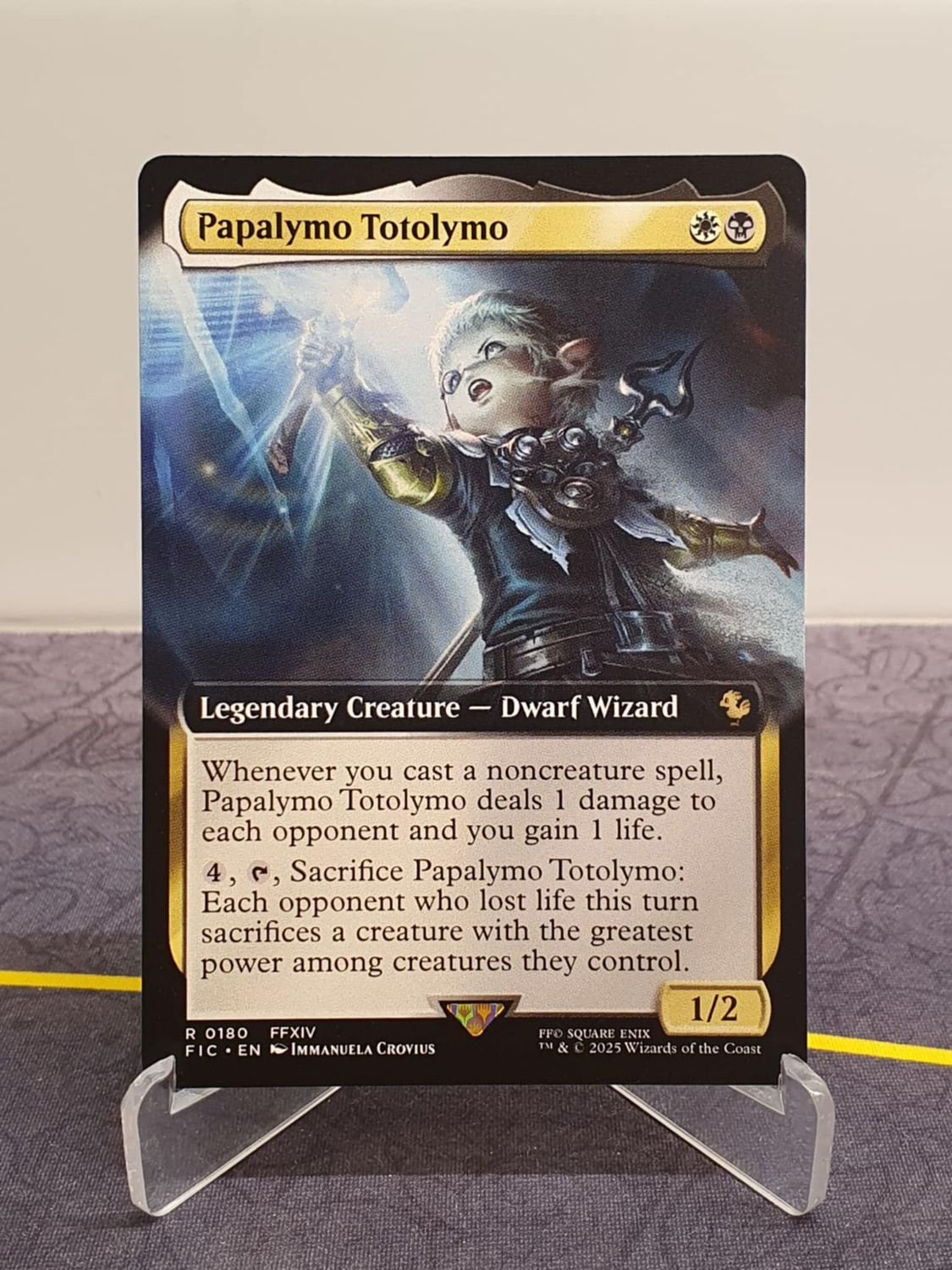 papalymo mtg card Papalymo Totolymo (Extended Art) [FINAL FANTASY Commander] main image 0