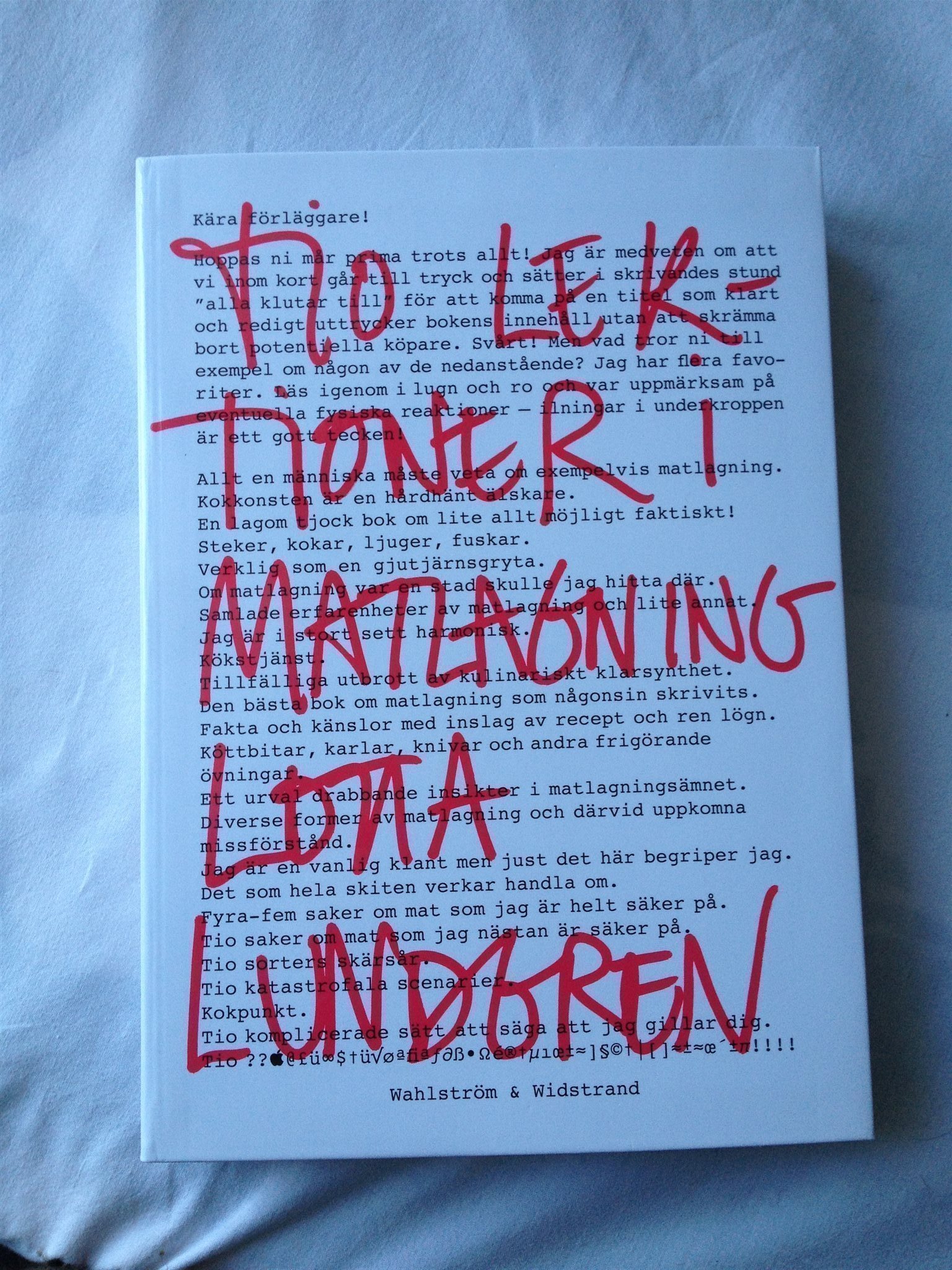 lotta lundgren tio lektioner i matlagning lotta lundgren tio lektioner i matlagning