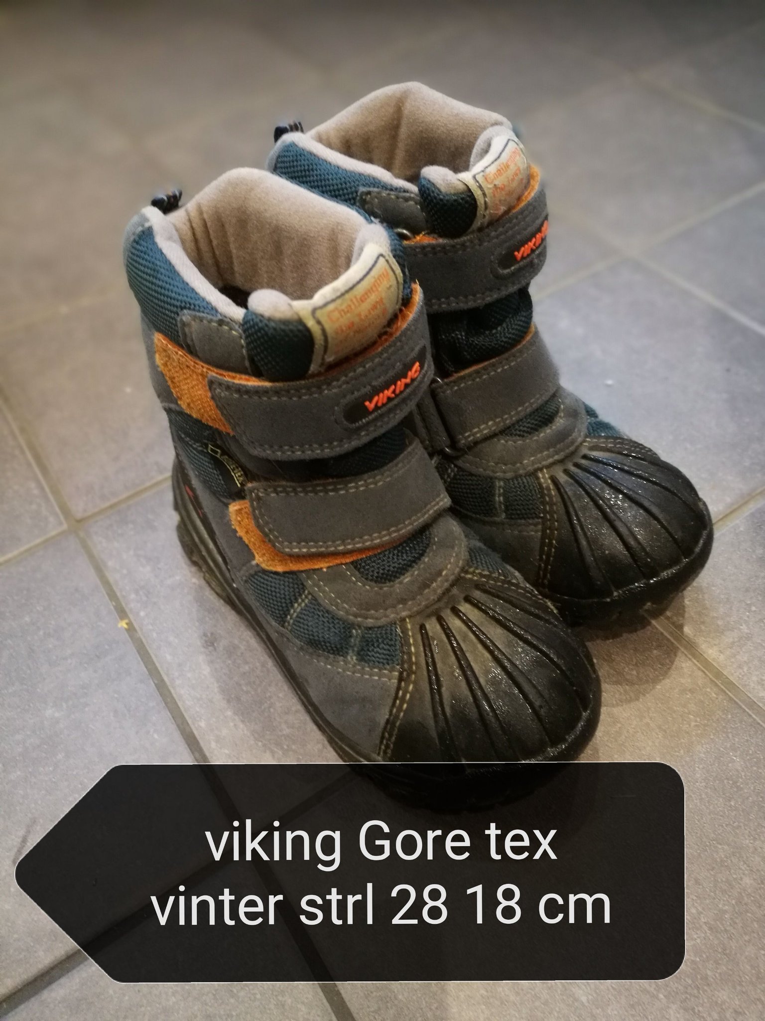 Viking Gore tex vinterstövlar prima skick Viking Gore tex vinterstövlar prima skick