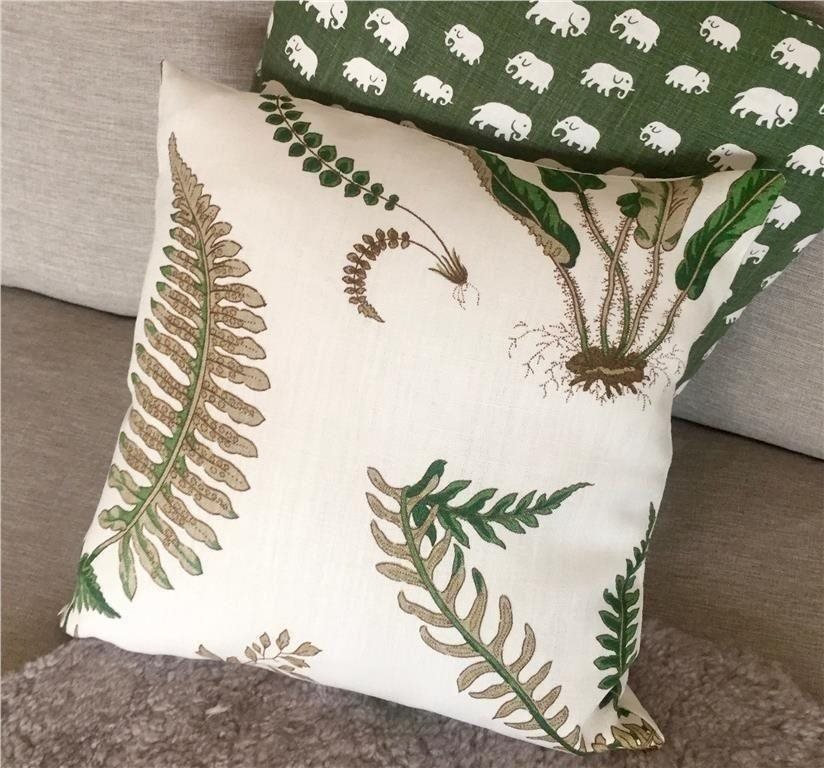 REA NY lin KUDDE STENSÖTA FERNIS SVENSKT TENN innerkudde 50cm