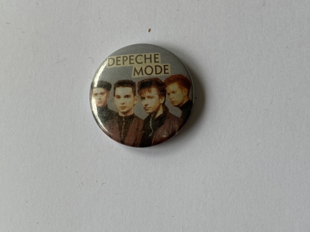 Vintage Depeche Mode pin Vintage Depeche Mode pin