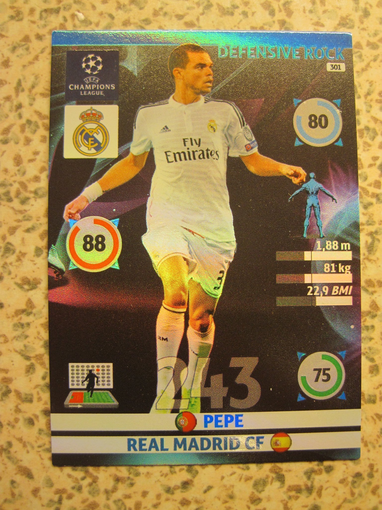 Real Madrid - Pepe - Champions League 2014-15 Defensive Rock