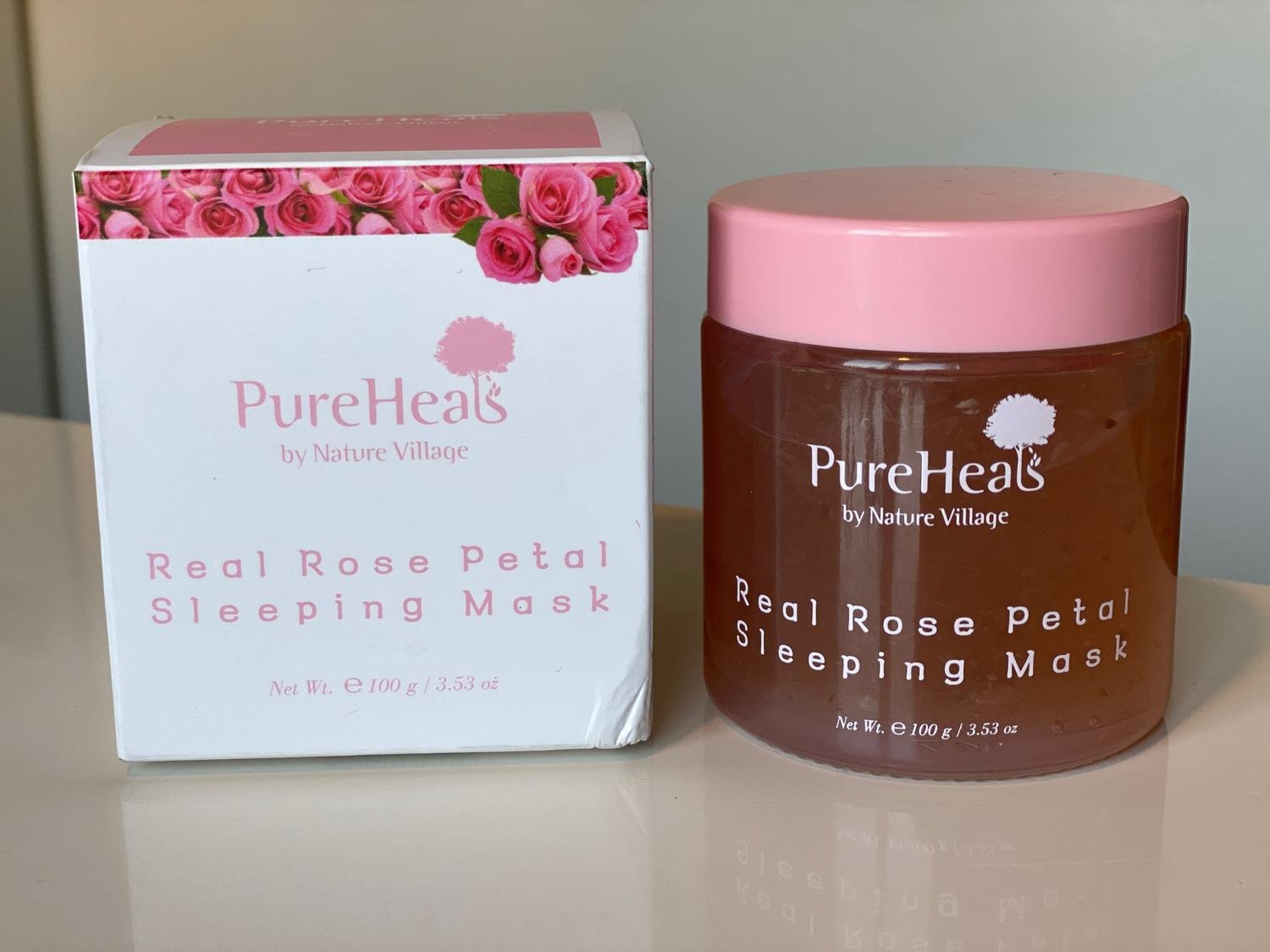PureHeals Real rose petal sleeping mask NY I BOX Köp på Tradera
