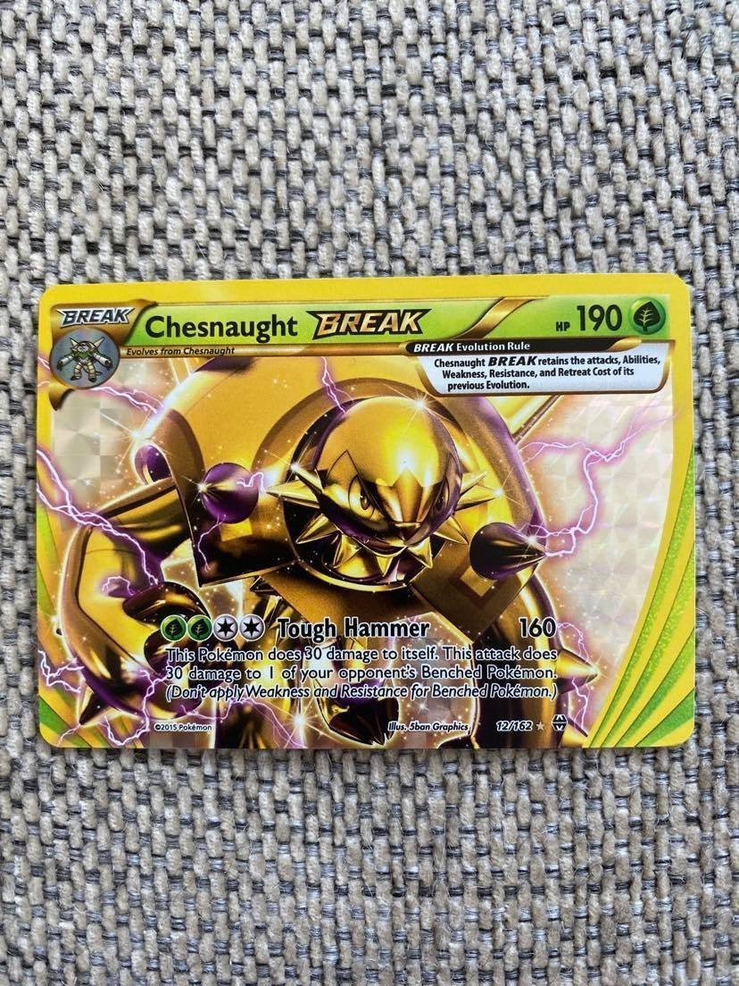 Pokemon Chesnaught Break 12 162 454461805 Kop Pa Tradera