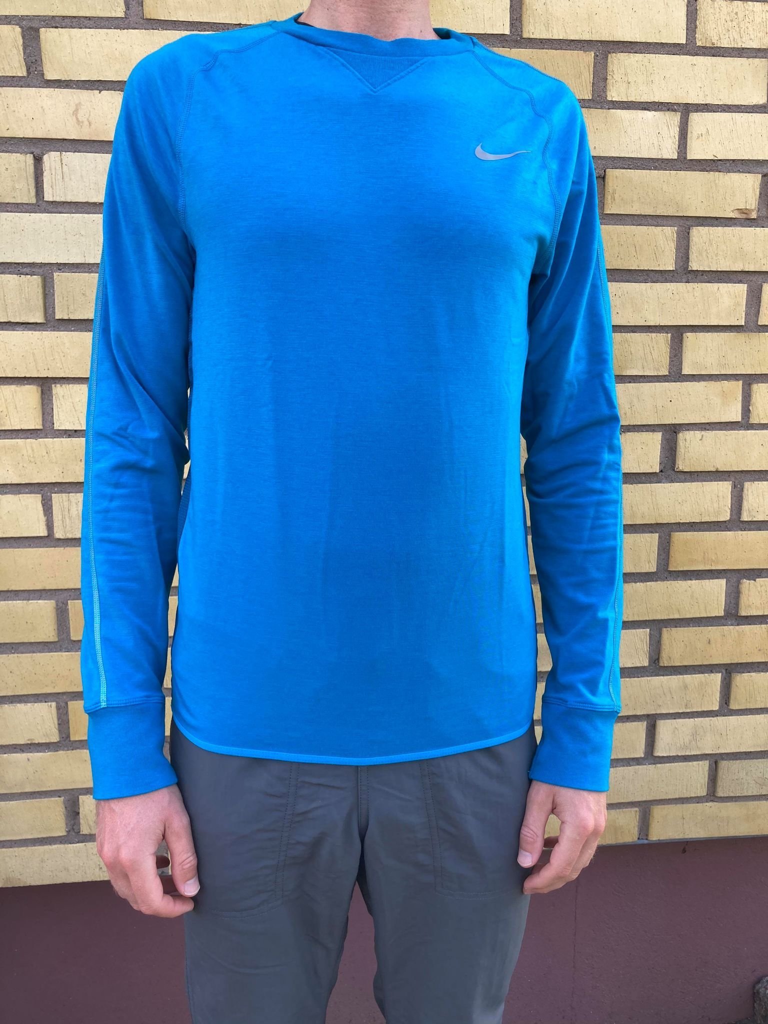Nike Running DRI FIT tröja blå storlek S Nike Running DRI FIT tröja blå storlek S