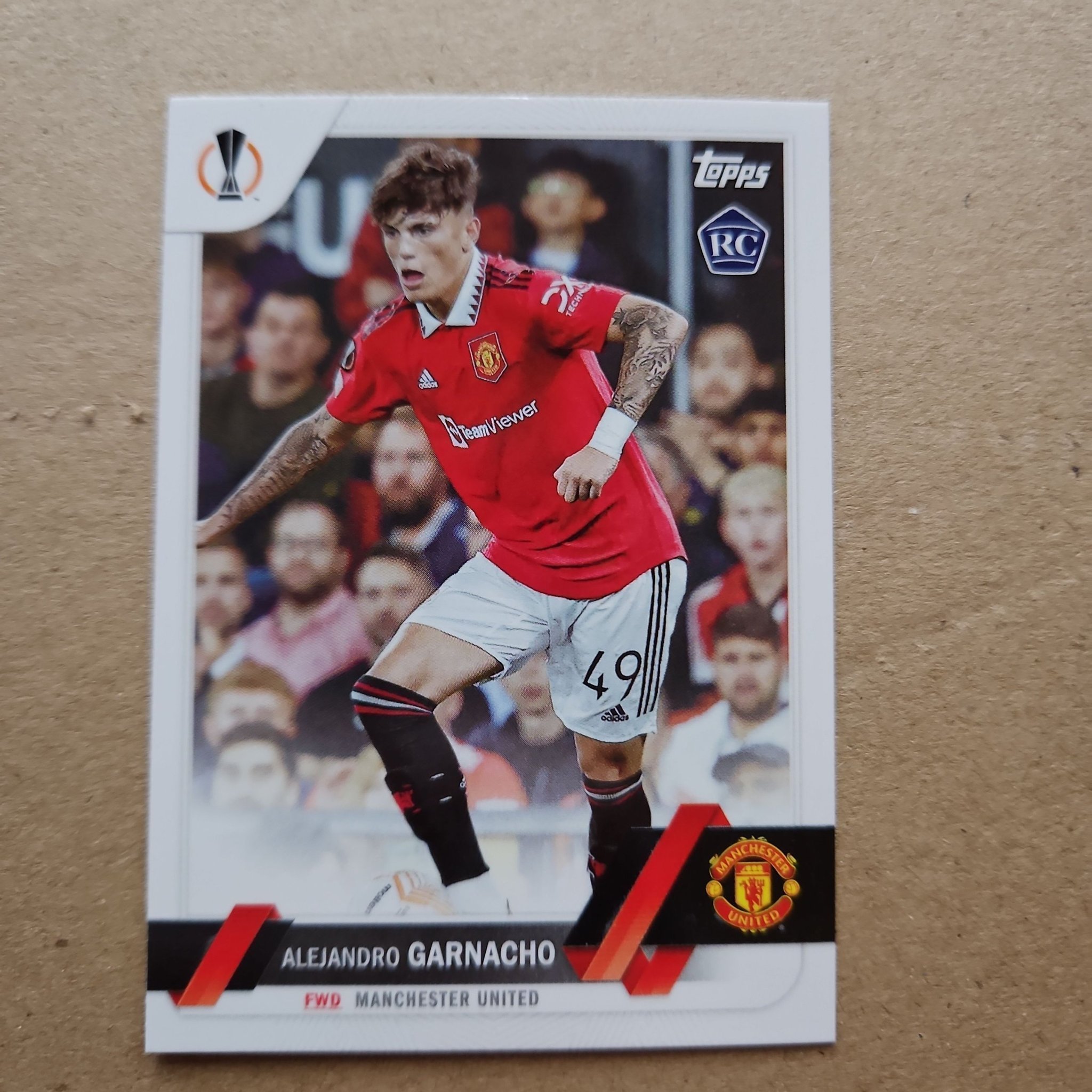 その他 2023 Topps Chrome Garnacho RC Auto TOPPS CHROME UCC 2022 2023 ALEJANDRO GARNACHO RC AUTO # 25