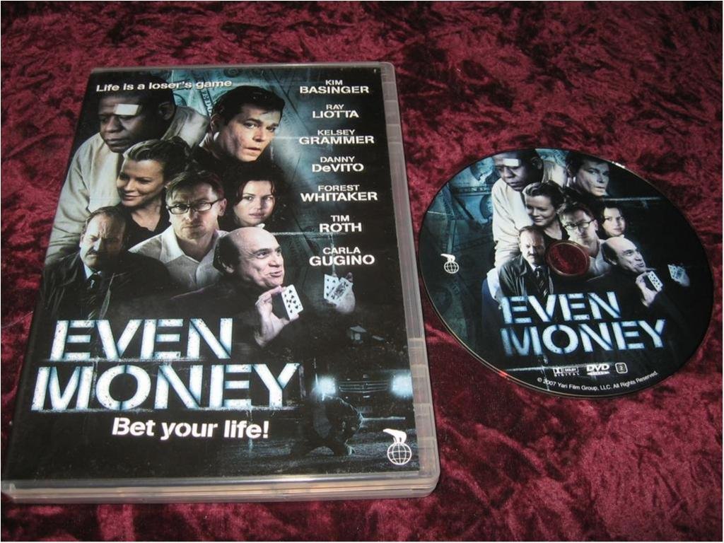 EVEN MONEY (RAY LIOTTA,DANNY DEVITO,TIM ROTH)DVD REG2