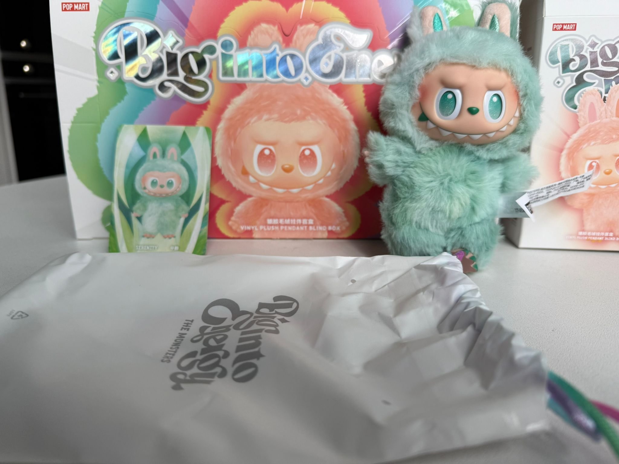POPMART ラブブ THE MONSTERS Energy SERENITY The Monsters Big Into Energy LABUBU Serenity Edition