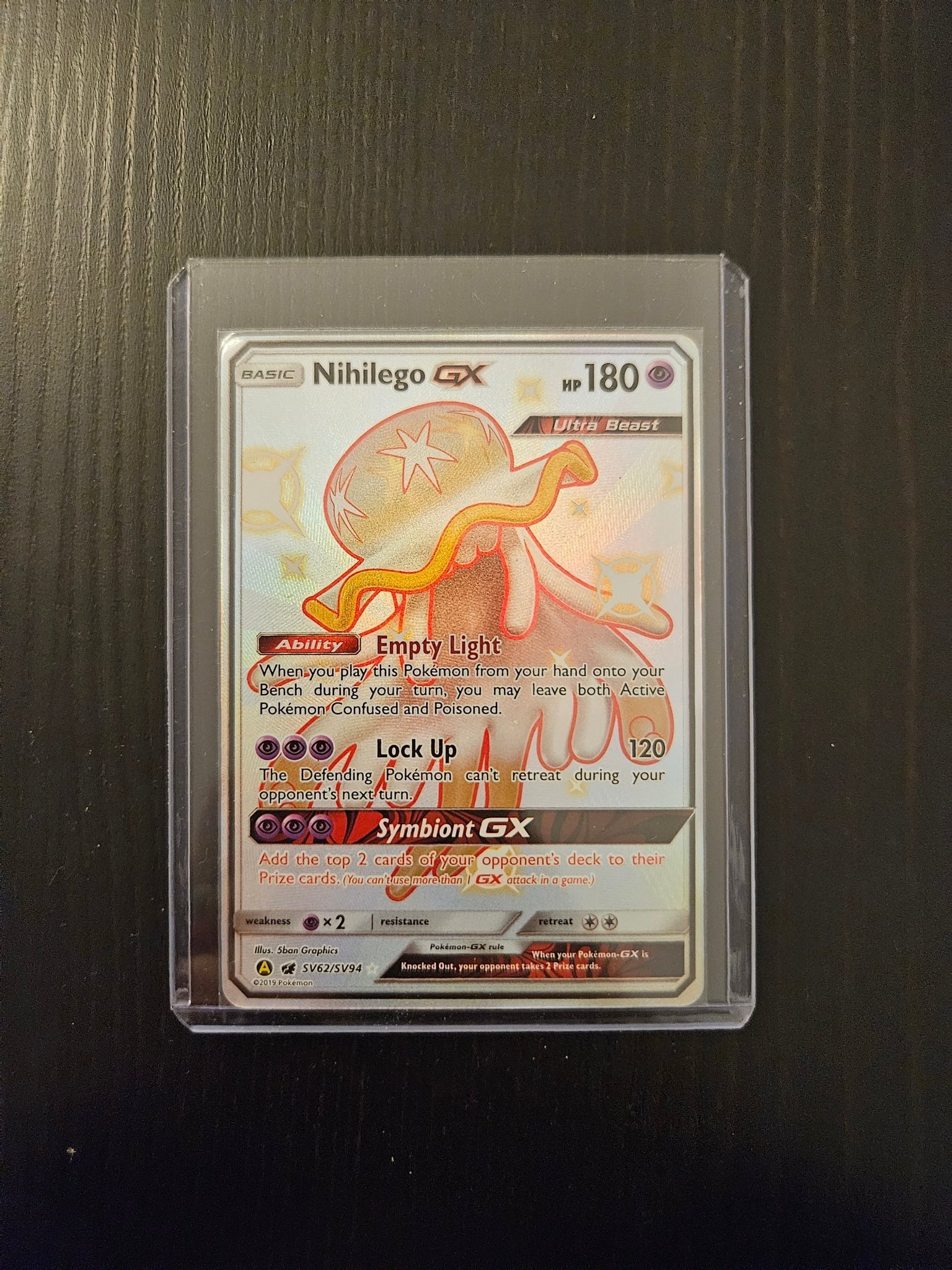 SV62/SV94 Nihilego GX, Rare Ultra Card