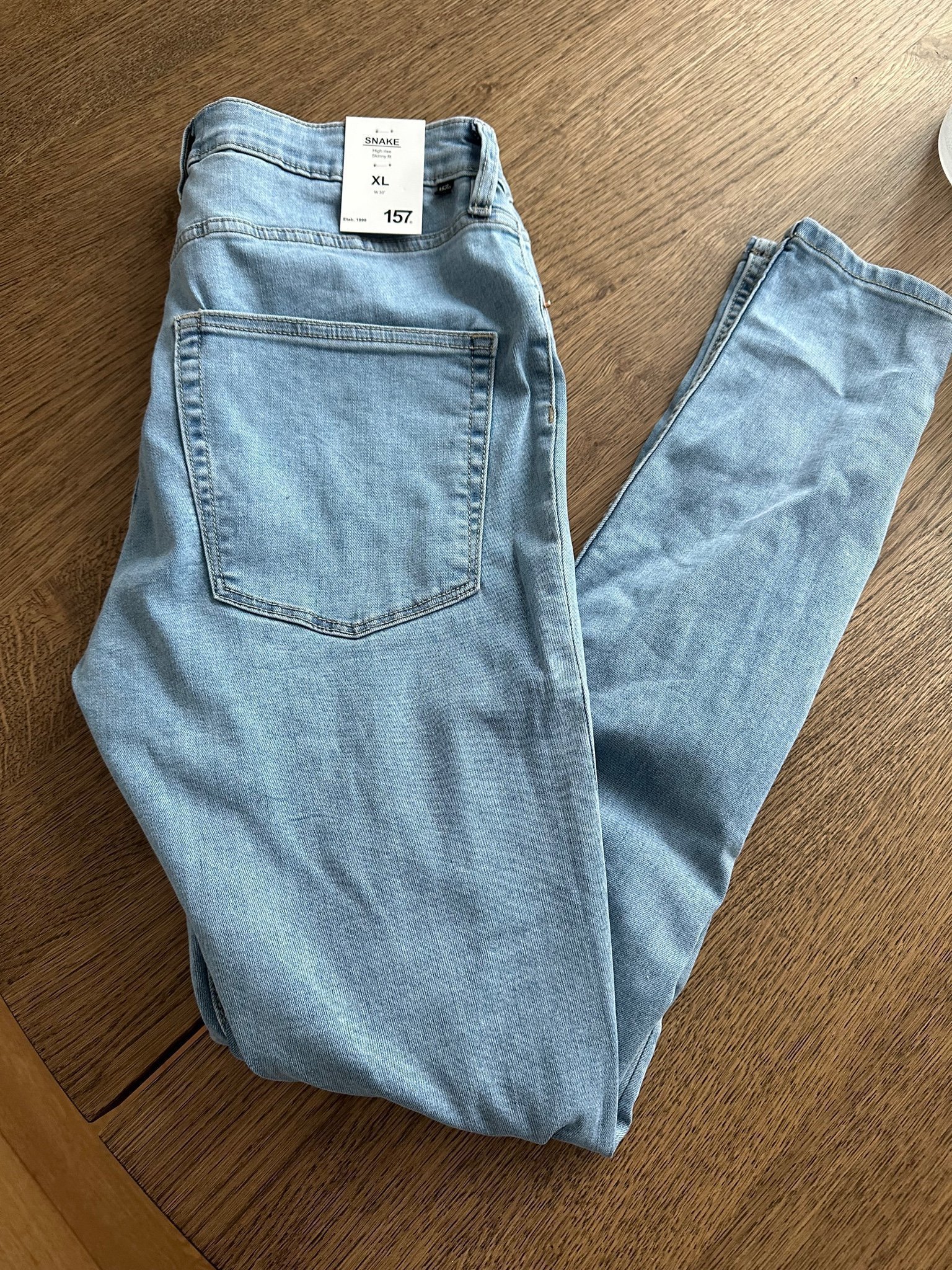 157 snake cheap jeans