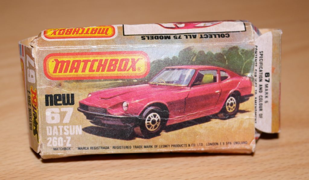 matchbox datsun 260z