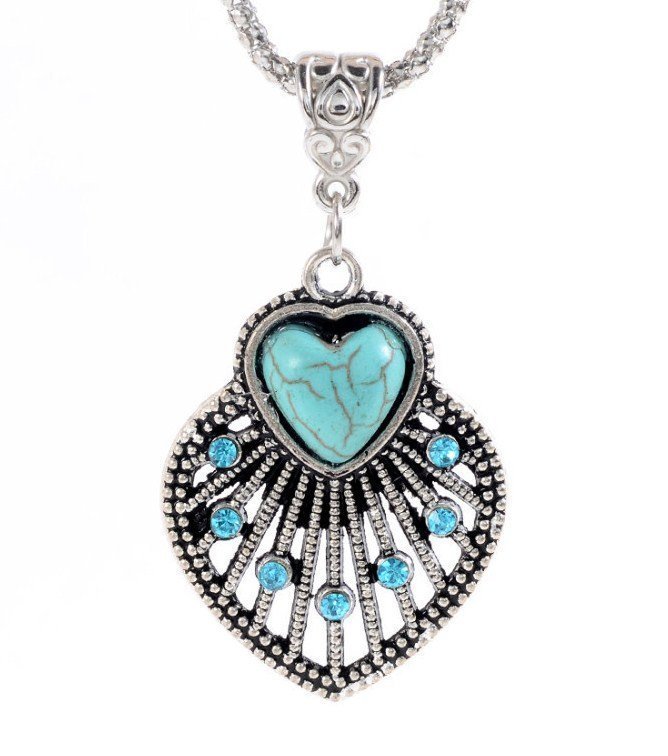 Turkos halsband