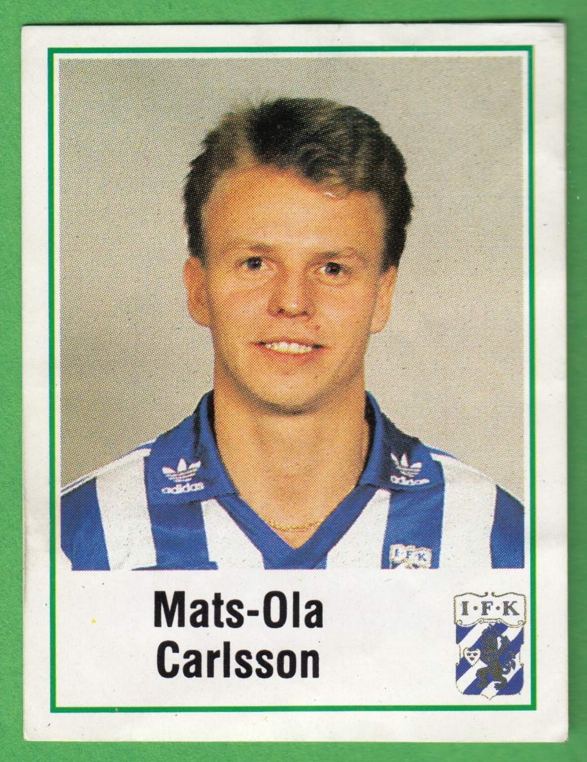 Panini Fotboll Sverige 1987 60 MatsOla Carlss.. (355755914) Köp på