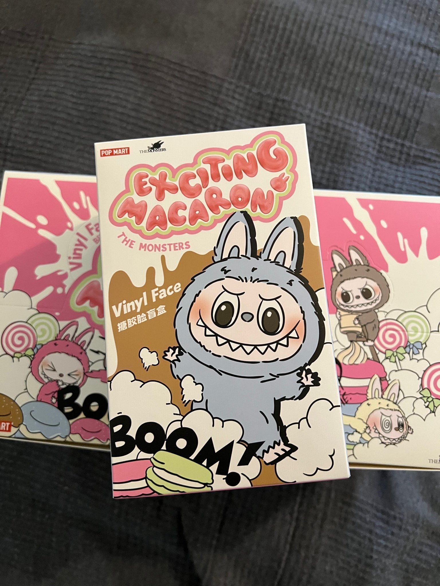Pop Mart The Monsters Exciting Macaron Vinyl Face | Köp på Tradera