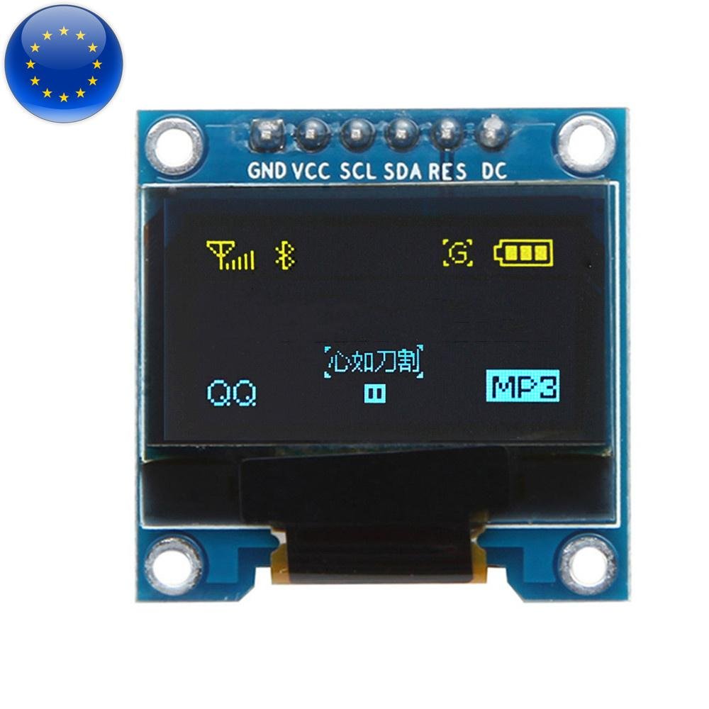 0.96/" 6Pin SPI/&IIC I2C OLED Display Module For Arduino Raspberry Pi 51 STM32