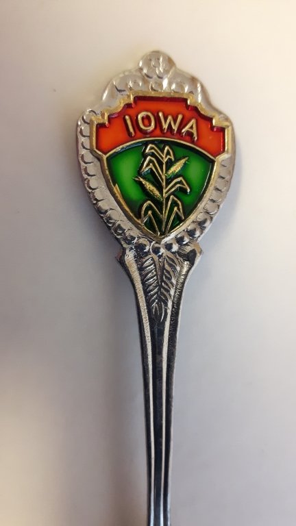 Samlarsked / Souvenirsked USA. Iowa