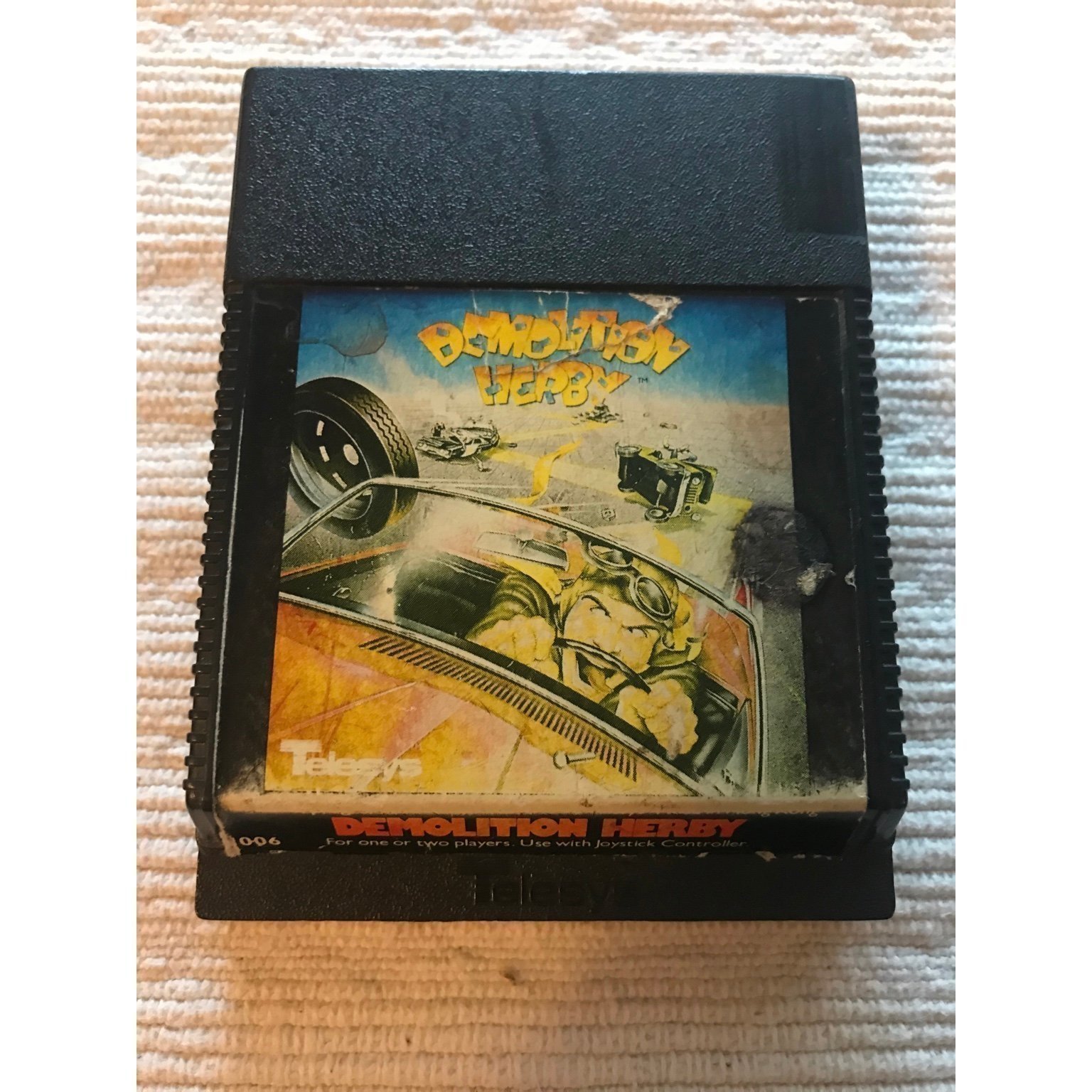 超レア DEMOLITION HERBY [ATARI2600] The Custom 2600/7800 Label Template Quest. Up to 2024/18/08