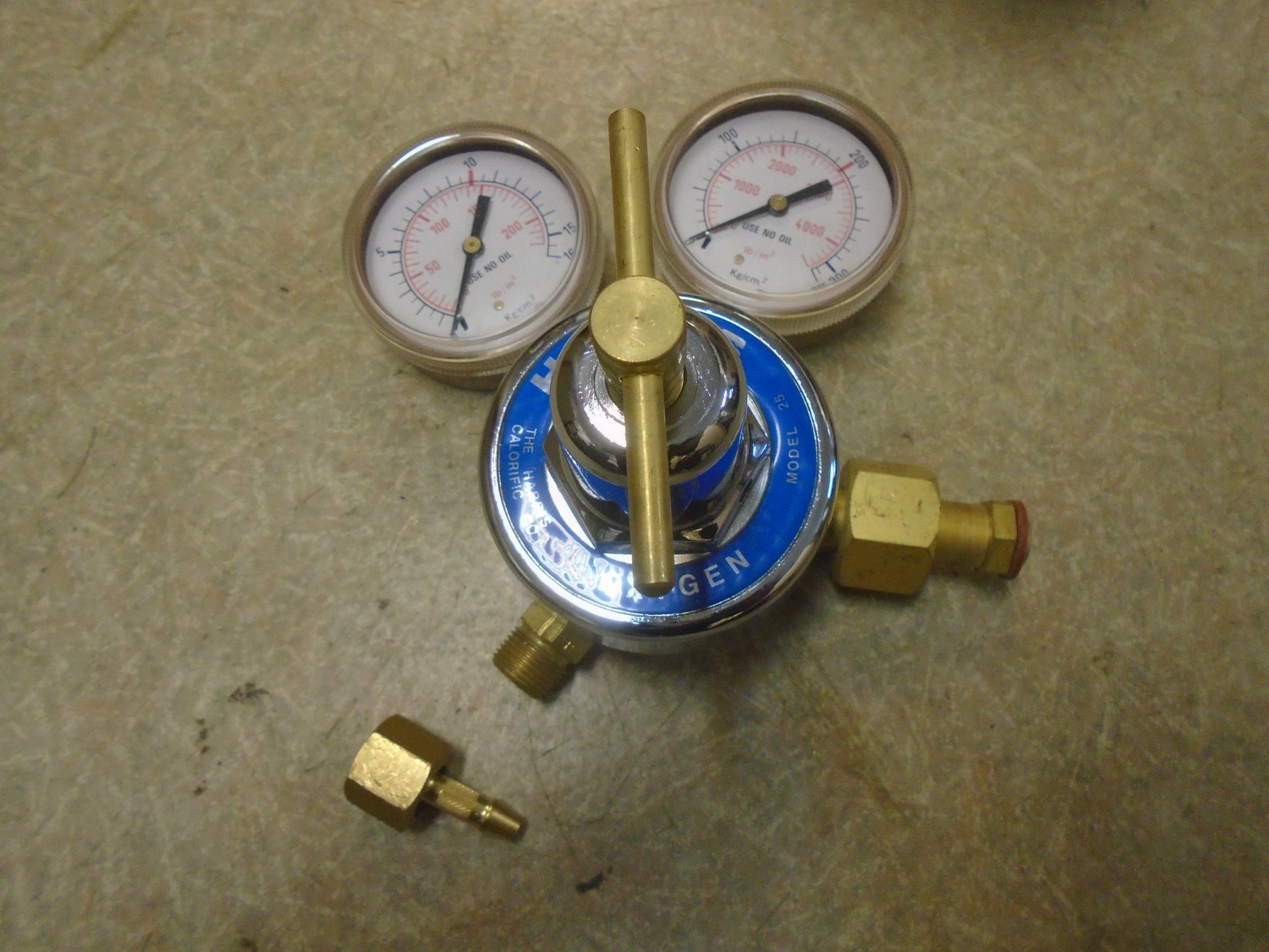 NY OXYGENREGULATOR - HARRIS MODELL 25
