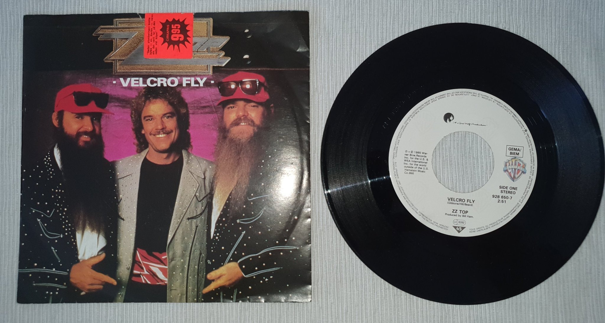 Se produkter som liknar 7" ZZ Top Velcro Fly / Woke.. på Tradera