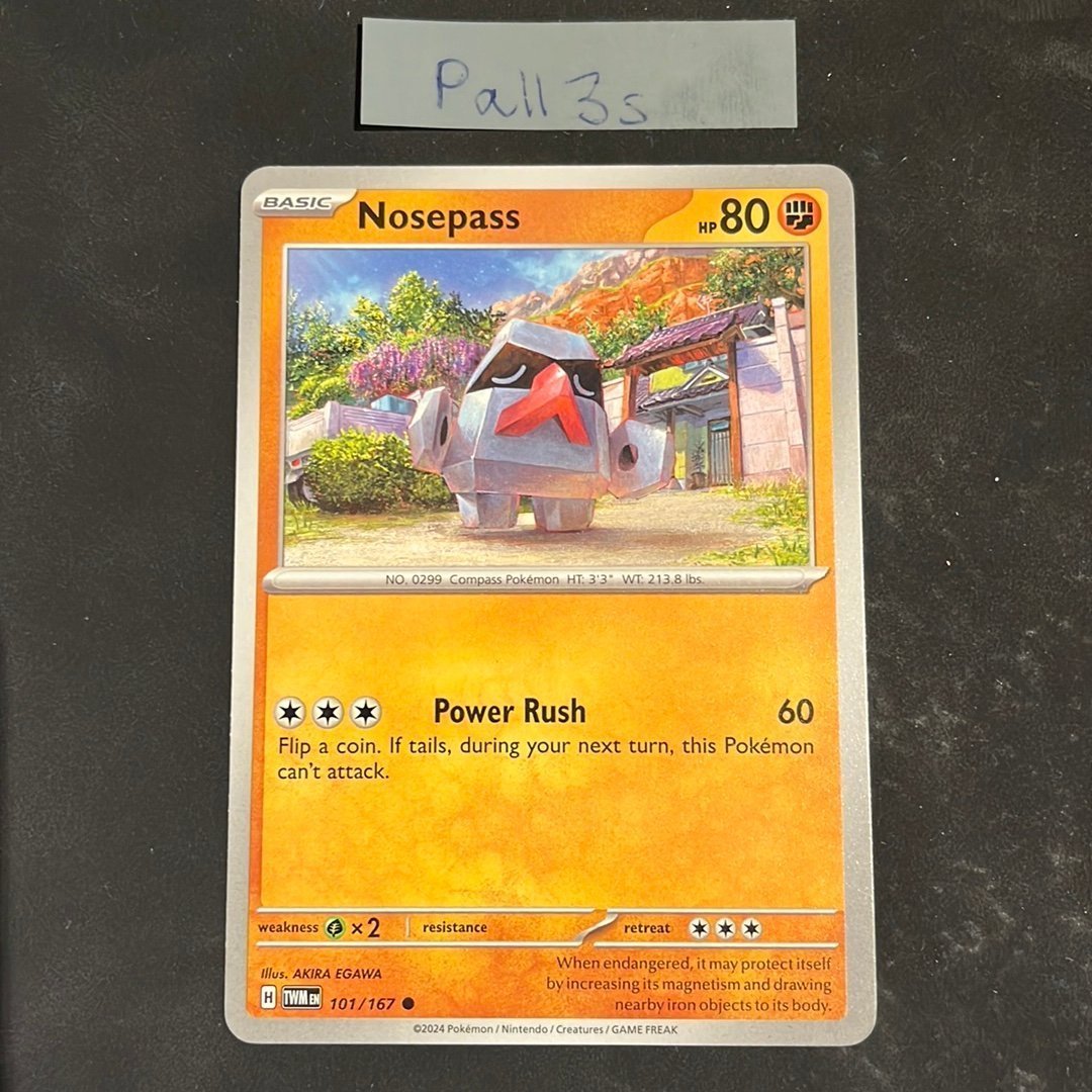 nosepass pokemon card value Pokemon - Nosepass (62) - BW - Dragons Exalted: Buy Online at Best Price in  UAE
