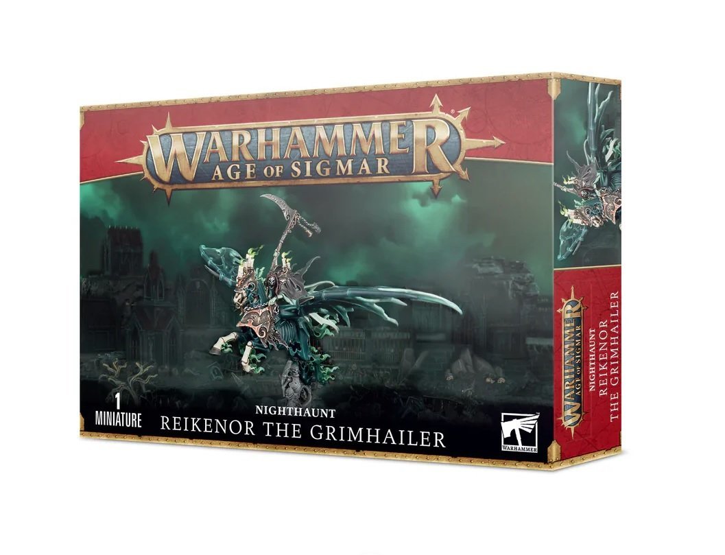Warhammer Age of sigmar Reikenor, the Grimhailer Nighthaunt Spelklar fint målad!