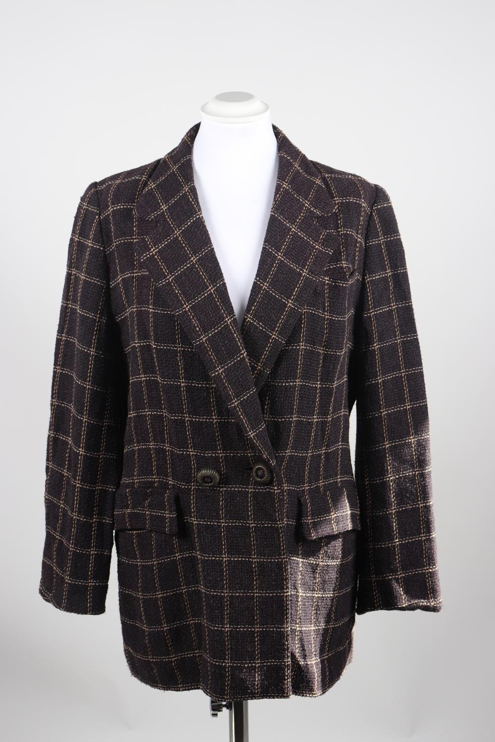 Kavaj / Jacka, Christian Dior, vintage rutig, stl. M