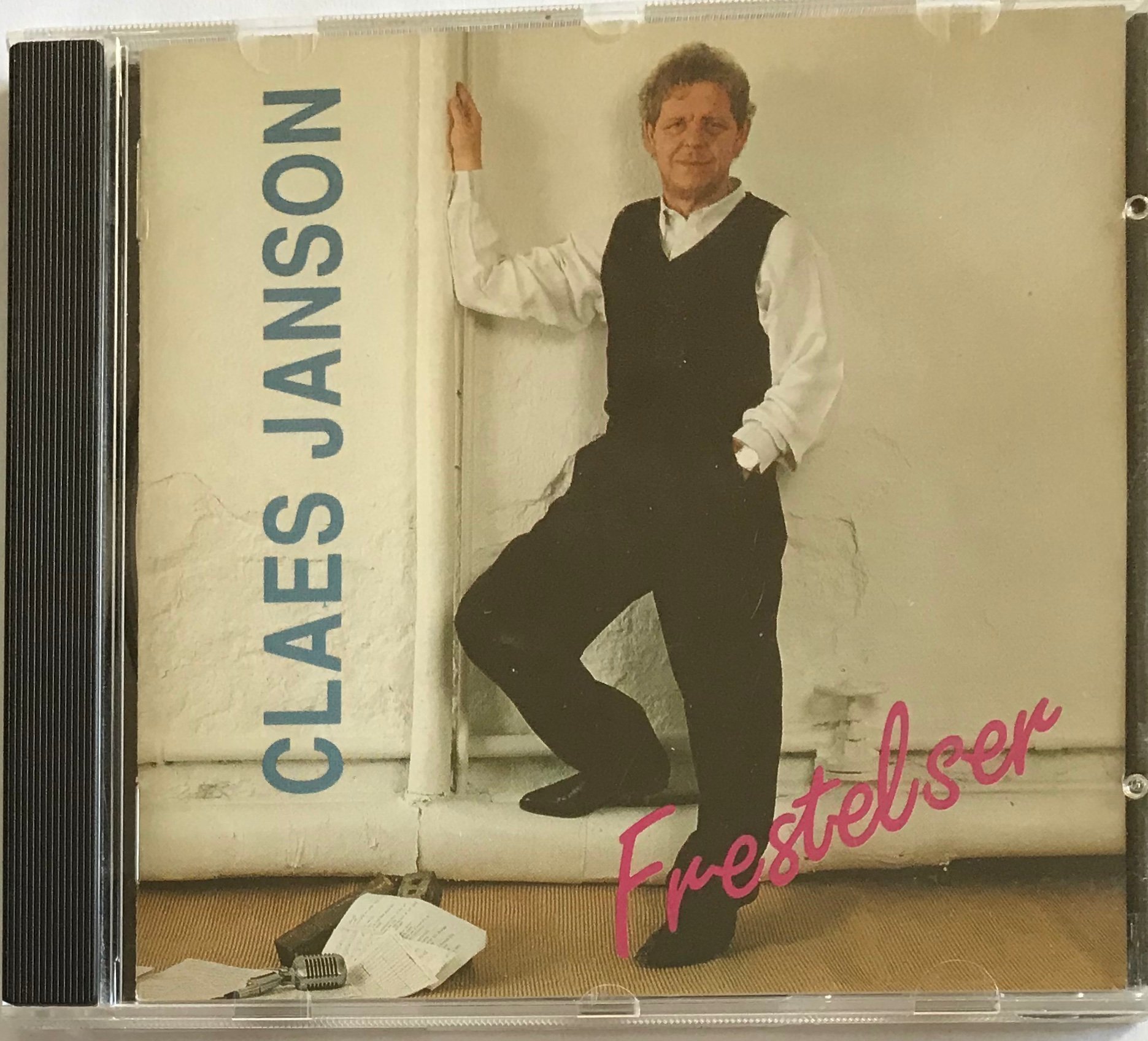 CLAES JANSON - FRESTELSER (JAZZ CD) CAPRICE SWE 1989 ANDERS WIDMARK KJELL ÖHMAN
