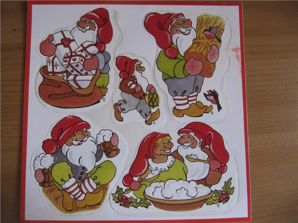 God jul tomte plast dekorationer kakel fönster fri frakt på ...