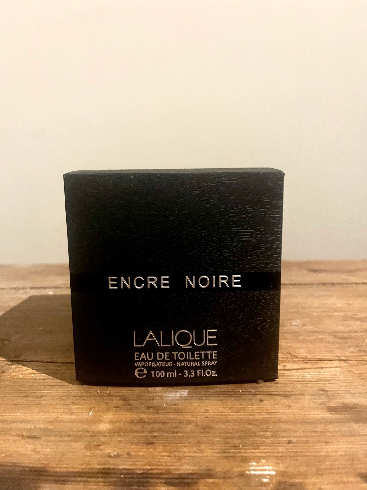 lalique encre noire eau de toilette 100 ml