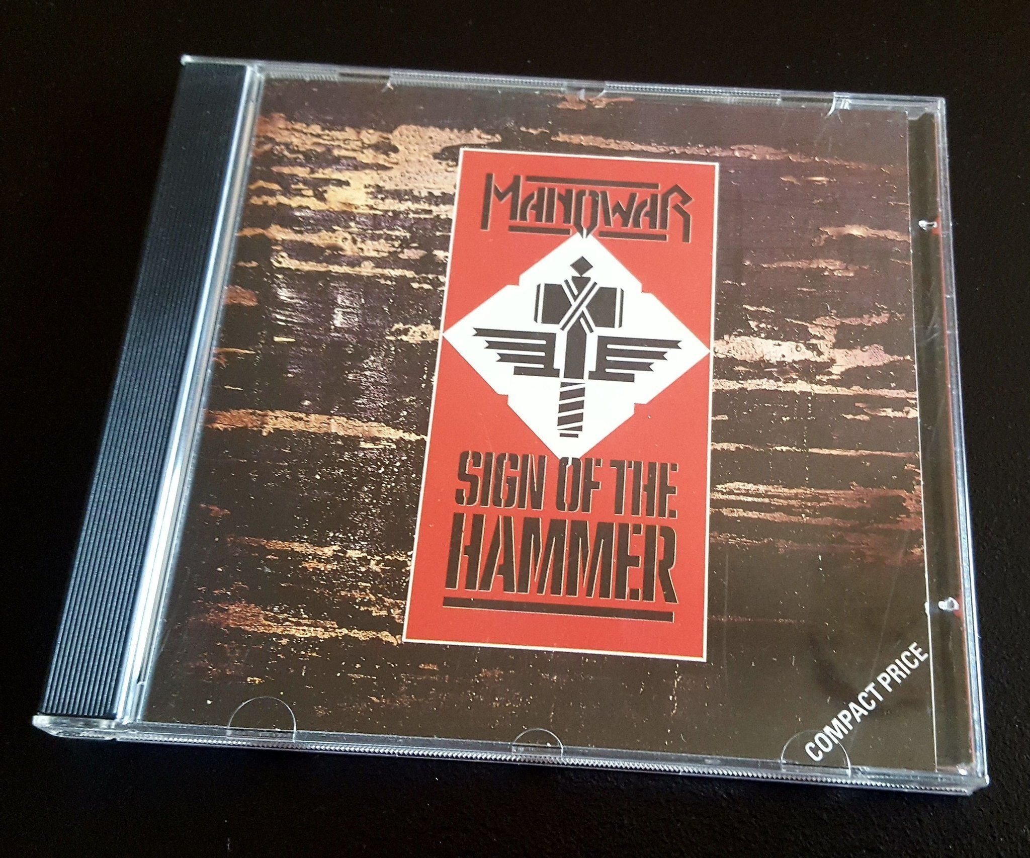MANOWAR • SIGN OF THE HAMMER • CD • 1984 • ROCK.. Köp på Tradera (631477857)