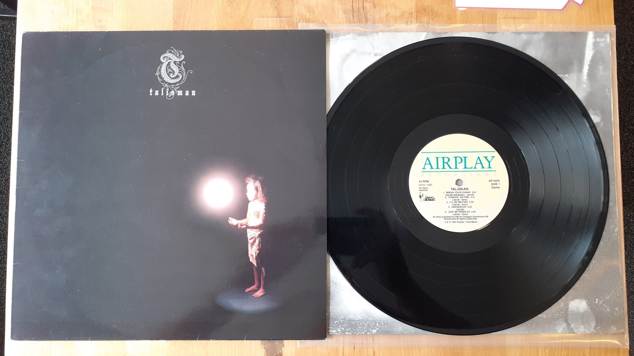 LP - Talisman - Talisman (1990)