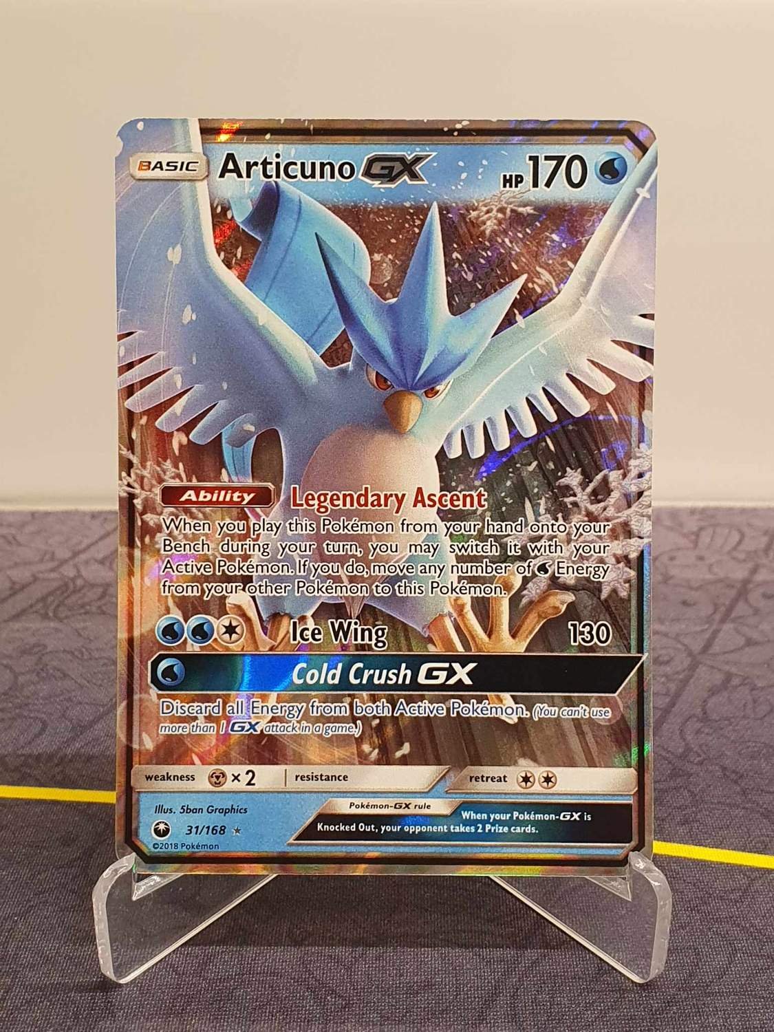 Articuno GX - Celestial Storm Pokémon card 31/168